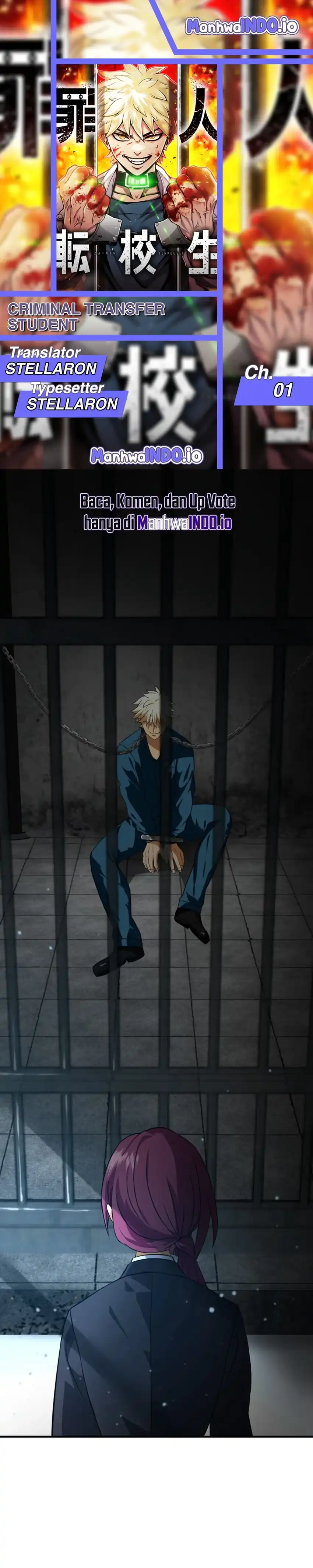 Halaman 1 dari Criminal Transfer Student Chapter 1