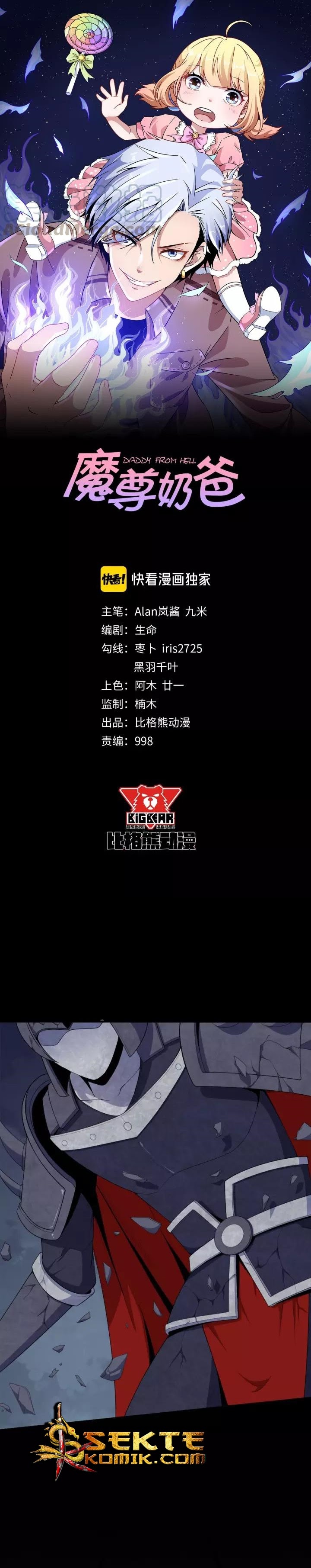 Halaman 2 dari Daddy From Hell Chapter 100.1