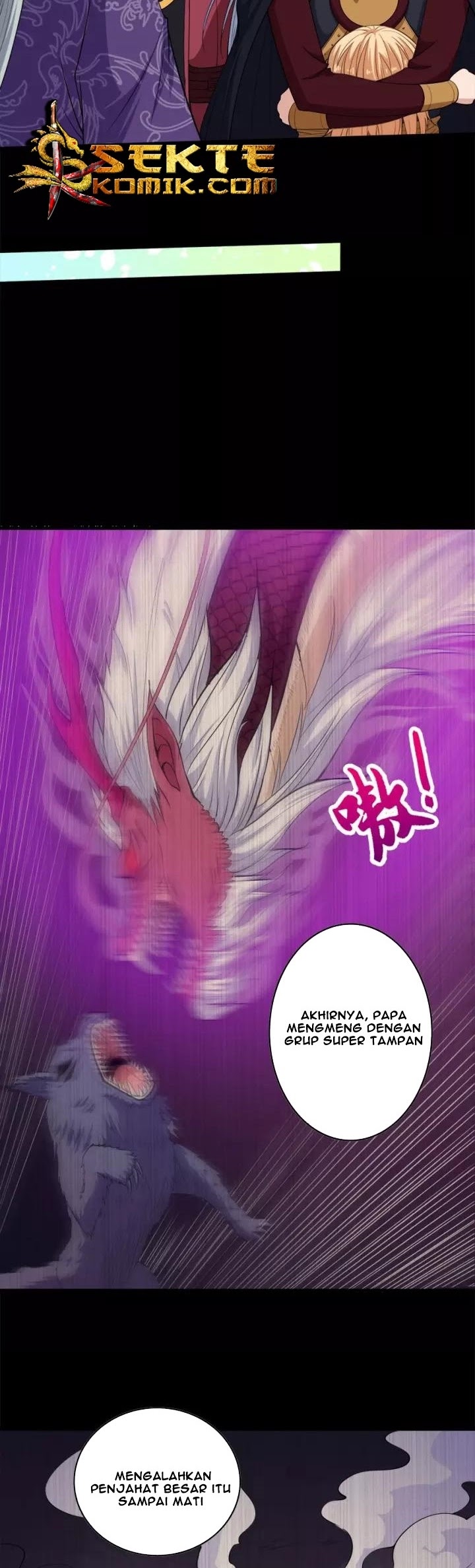 Halaman 10 dari Daddy From Hell Chapter 101.1
