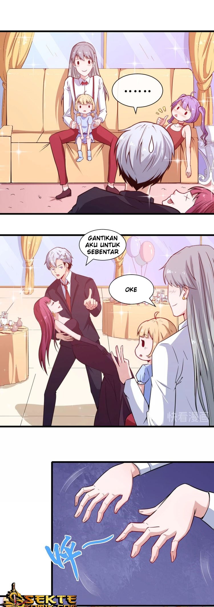 Halaman 10 dari Daddy From Hell Chapter 37