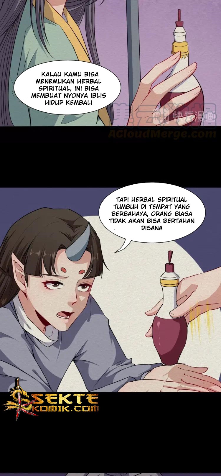 Halaman 12 dari Daddy From Hell Chapter 53
