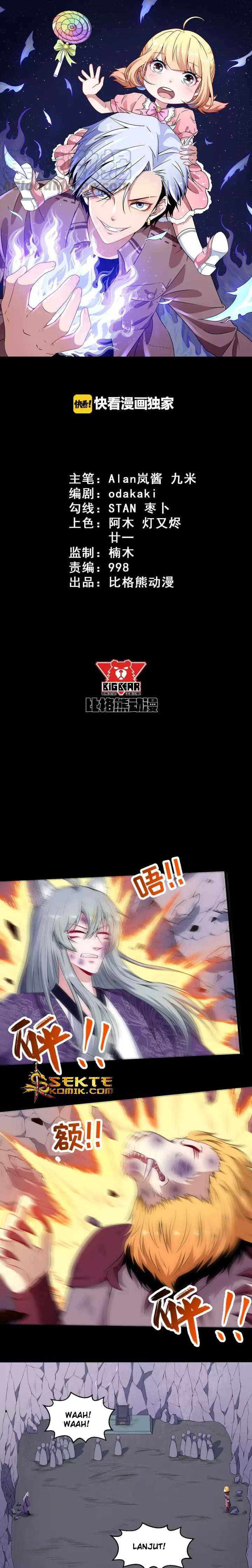 Halaman 2 dari Daddy From Hell Chapter 72.1