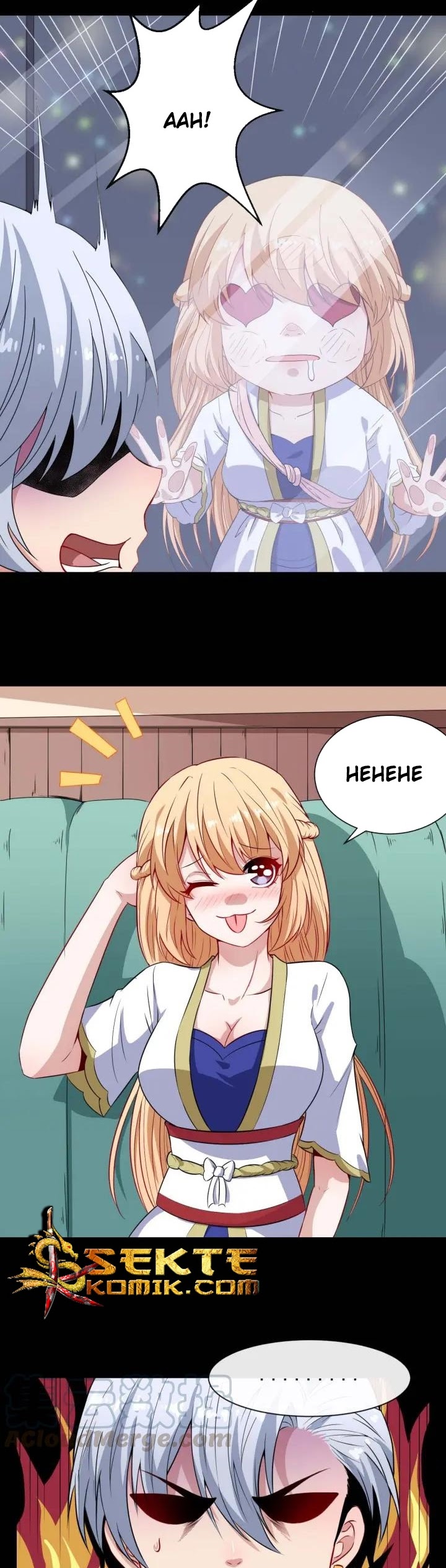 Halaman 10 dari Daddy From Hell Chapter 88.1