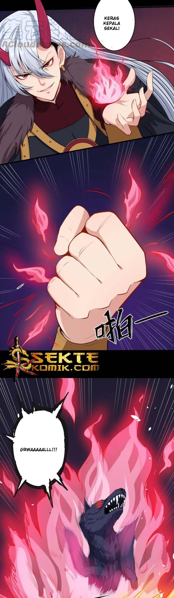 Halaman 16 dari Daddy From Hell Chapter 95.2