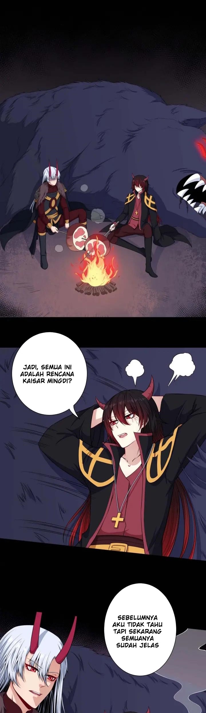 Halaman 19 dari Daddy From Hell Chapter 95.2