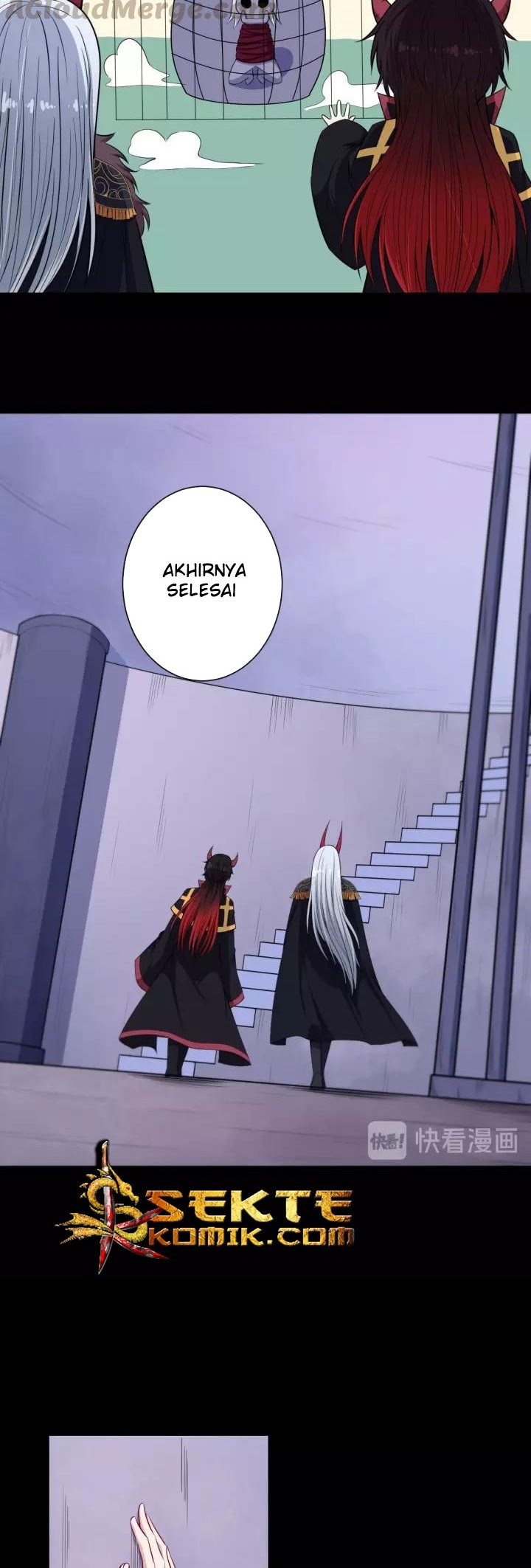 Halaman 3 dari Daddy From Hell Chapter 97.2