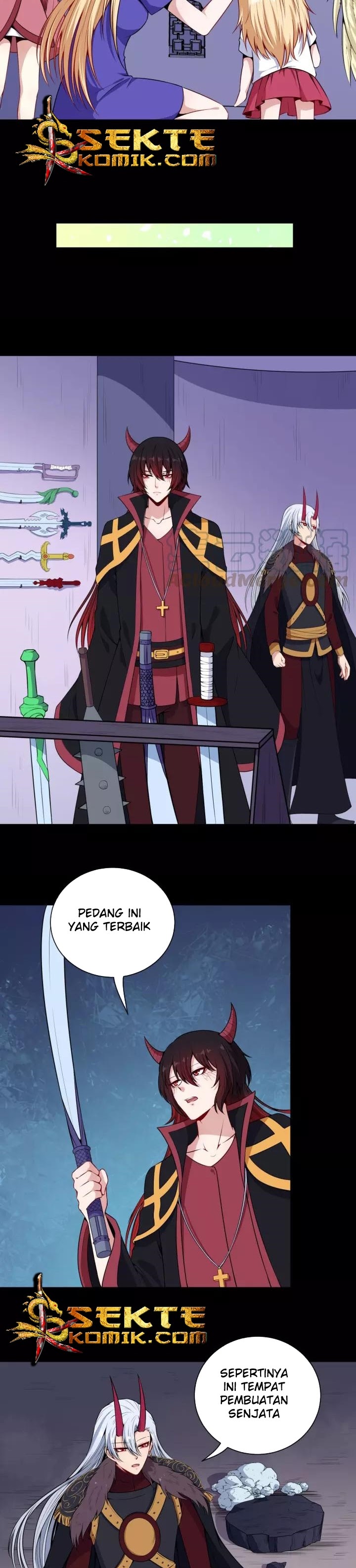 Halaman 9 dari Daddy From Hell Chapter 97.2