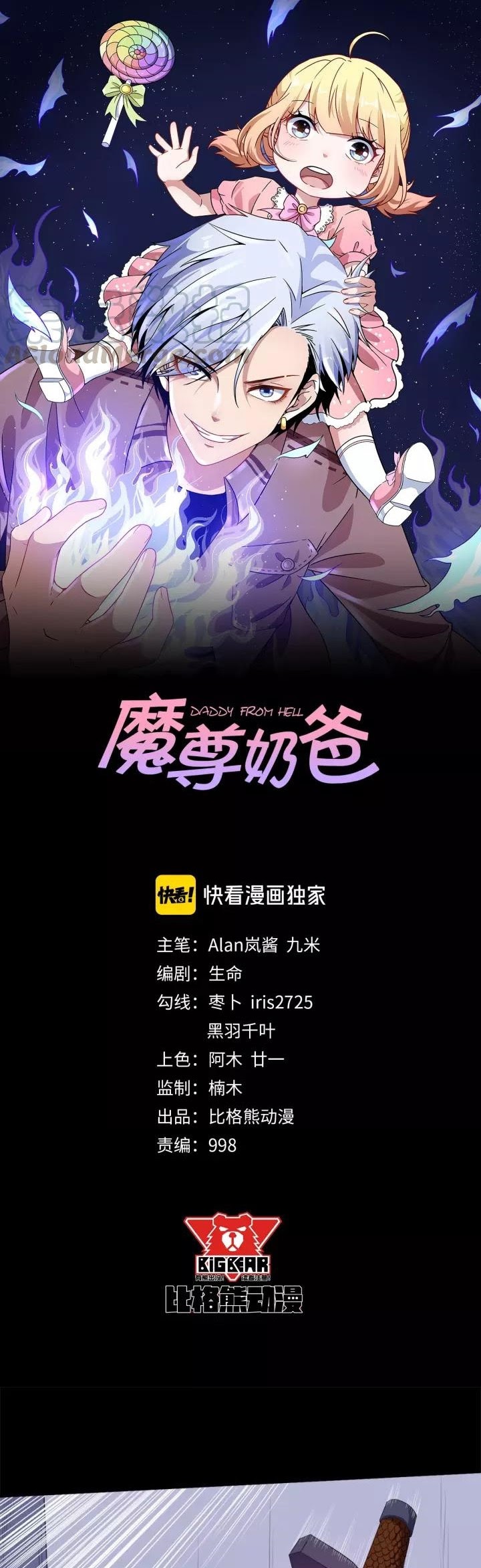 Halaman 2 dari Daddy From Hell Chapter 98.1