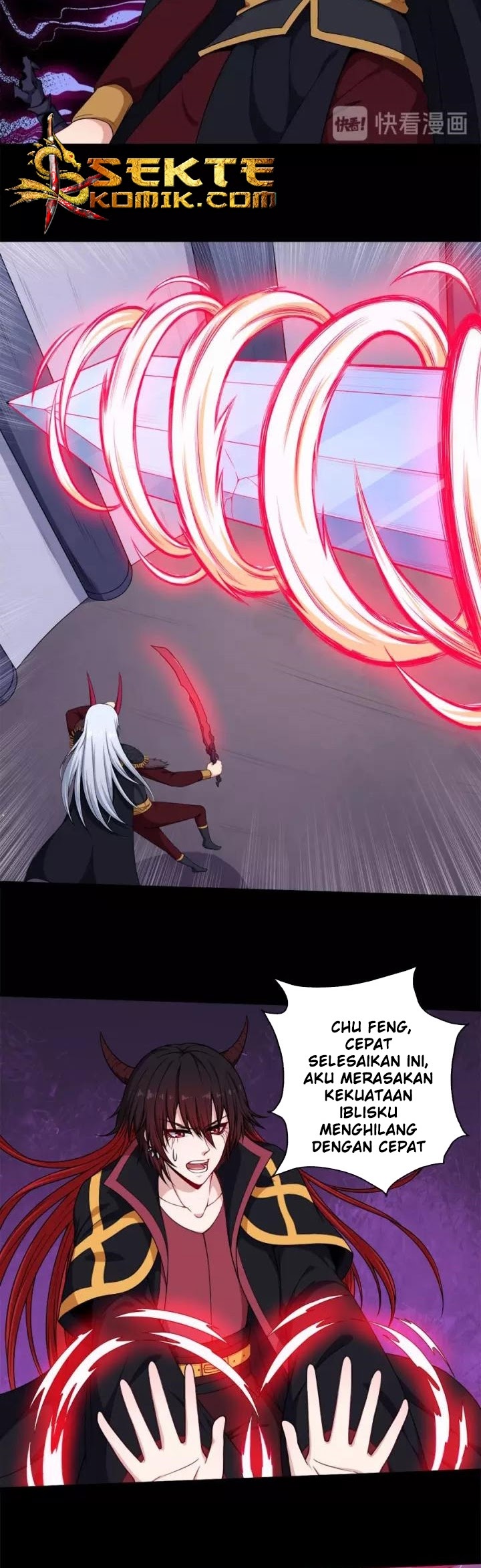 Halaman 9 dari Daddy From Hell Chapter 98.1