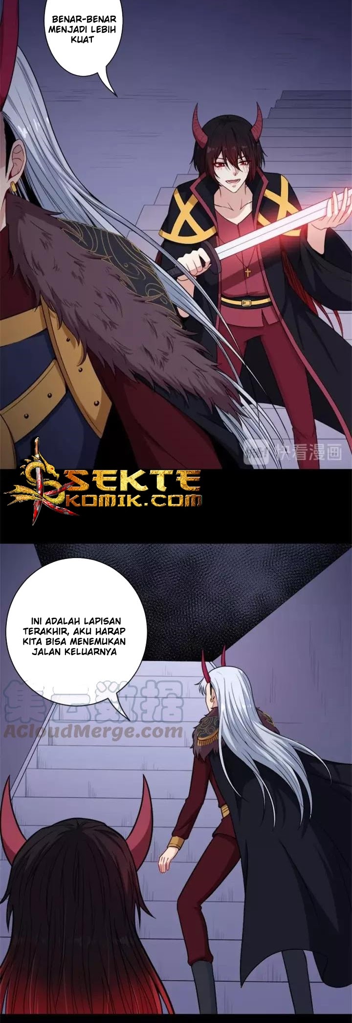 Halaman 11 dari Daddy From Hell Chapter 98.2