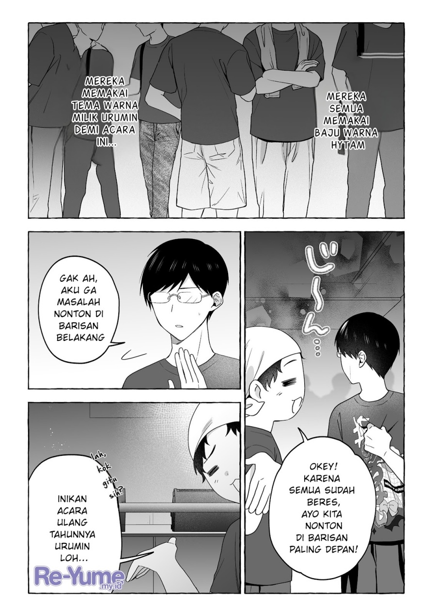Damedol to Sekai ni Hitori Dake no Fan chapter 50 halaman 10