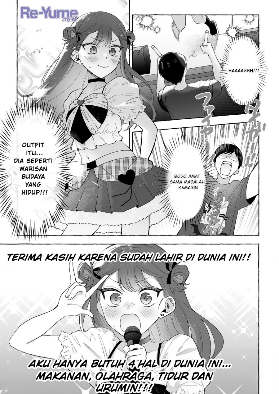 Damedol to Sekai ni Hitori Dake no Fan chapter 50 halaman 14
