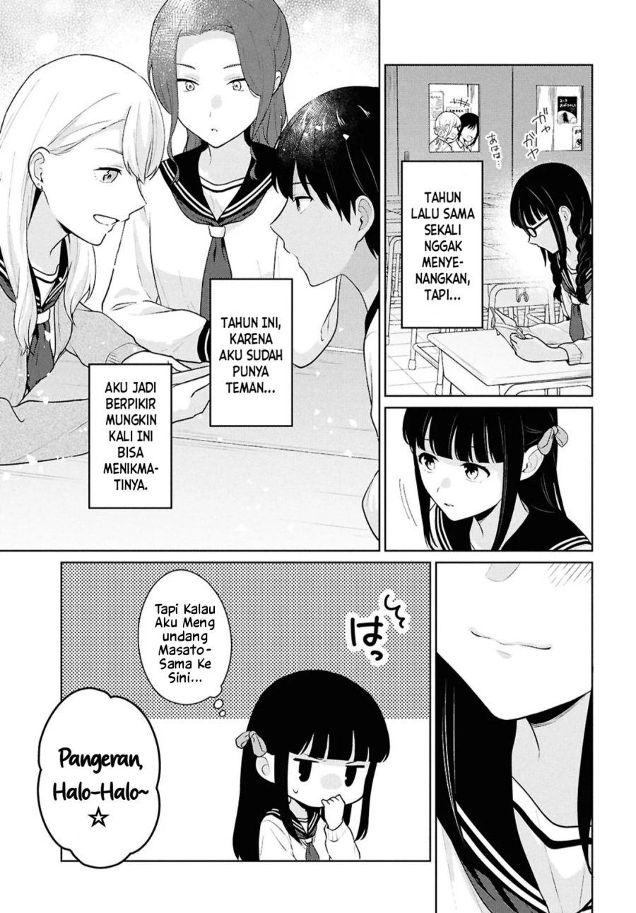 Danjohi 1:5 no Sekai demo Futsu ni Ikirareru to Omotta? ~ Geki Juu Kanjou na Kanojotachi ga Mujikaku Danshi ni Honrousaretara chapter 16.1 halaman 24