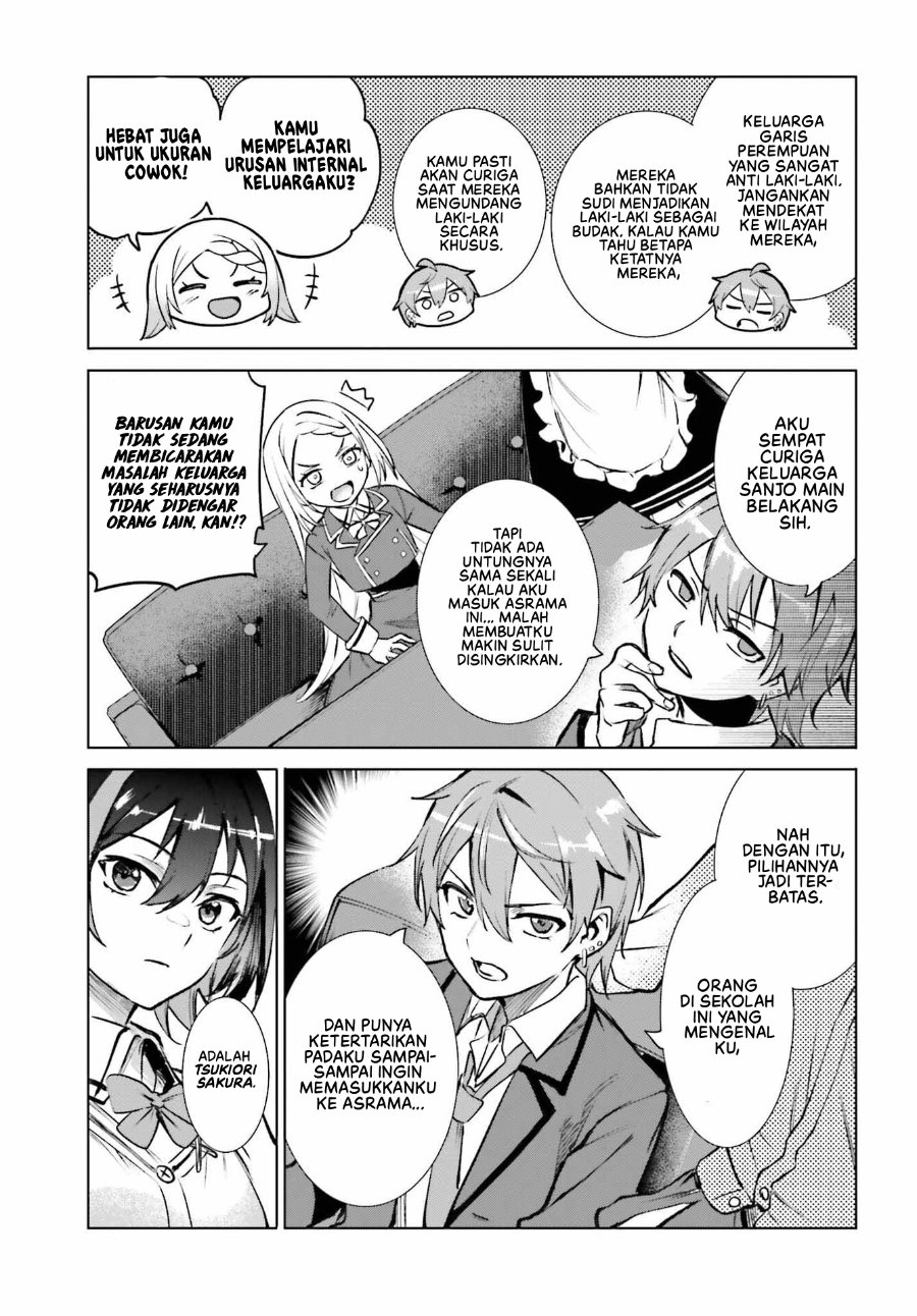 Danshi Kinsei Game Sekai de Ore ga Yarubeki Yuiitsu no Koto - Yuri no Ma ni Hasamaru Otoko to Shite Tensei shite shimaimashita chapter 13 halaman 18