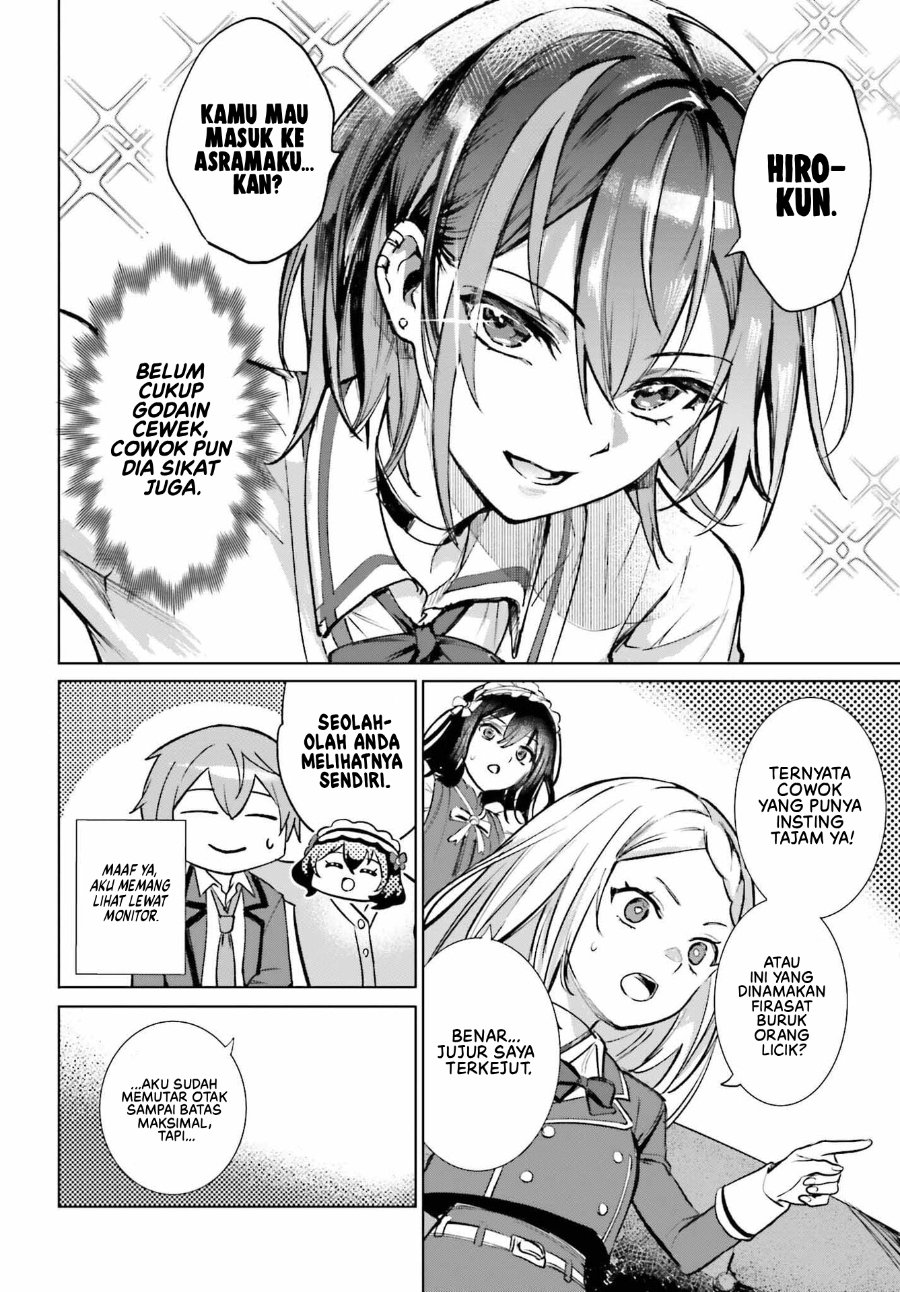 Danshi Kinsei Game Sekai de Ore ga Yarubeki Yuiitsu no Koto - Yuri no Ma ni Hasamaru Otoko to Shite Tensei shite shimaimashita chapter 13 halaman 21