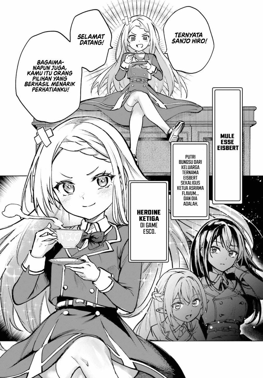 Danshi Kinsei Game Sekai de Ore ga Yarubeki Yuiitsu no Koto - Yuri no Ma ni Hasamaru Otoko to Shite Tensei shite shimaimashita chapter 13 halaman 9