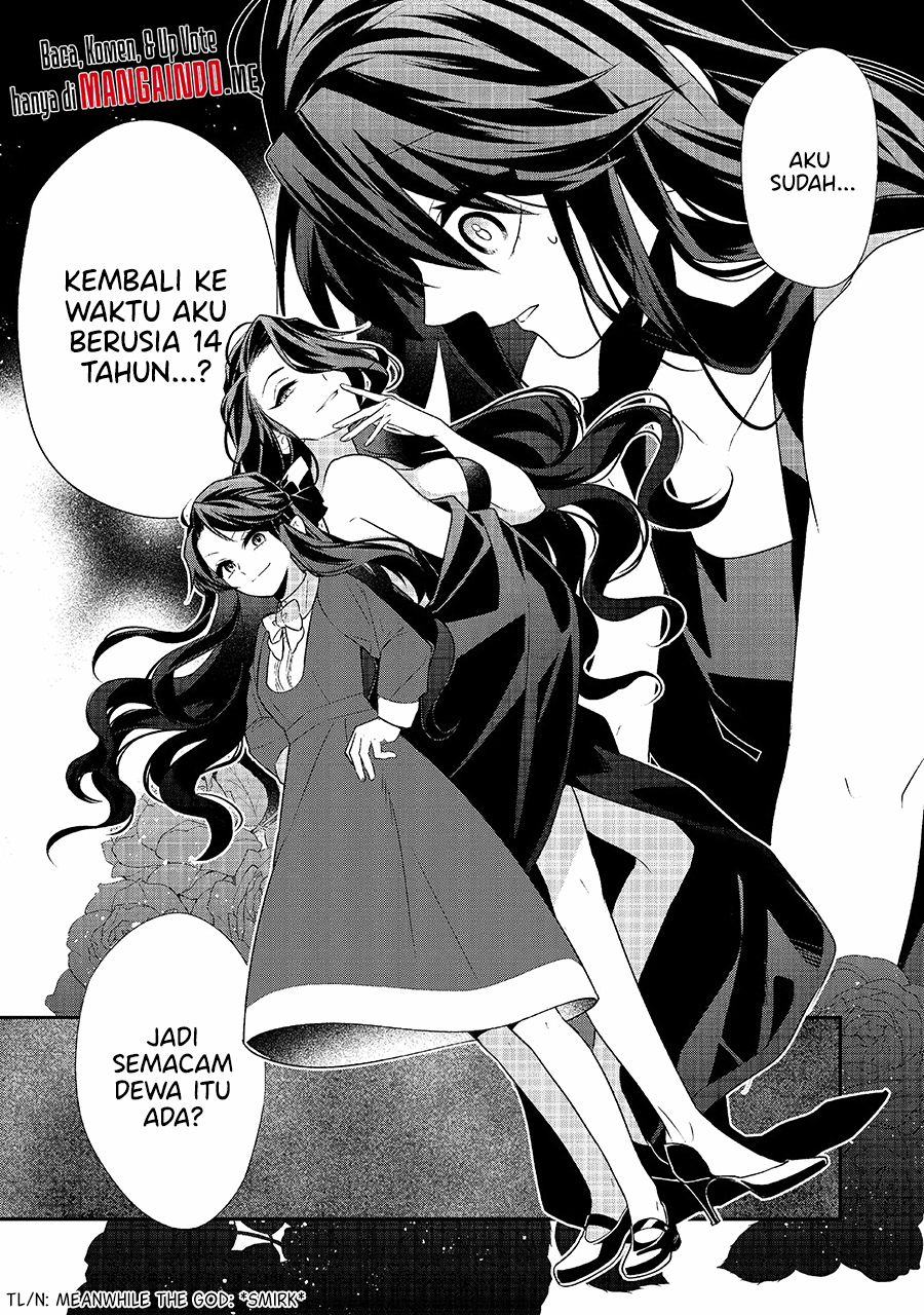 Halaman 3 dari Danzai Sareta Akuyaku Reijou wa, Gyakkou Shite Kanpeki na Akujo o Mezasu @COMIC Chapter 1.2