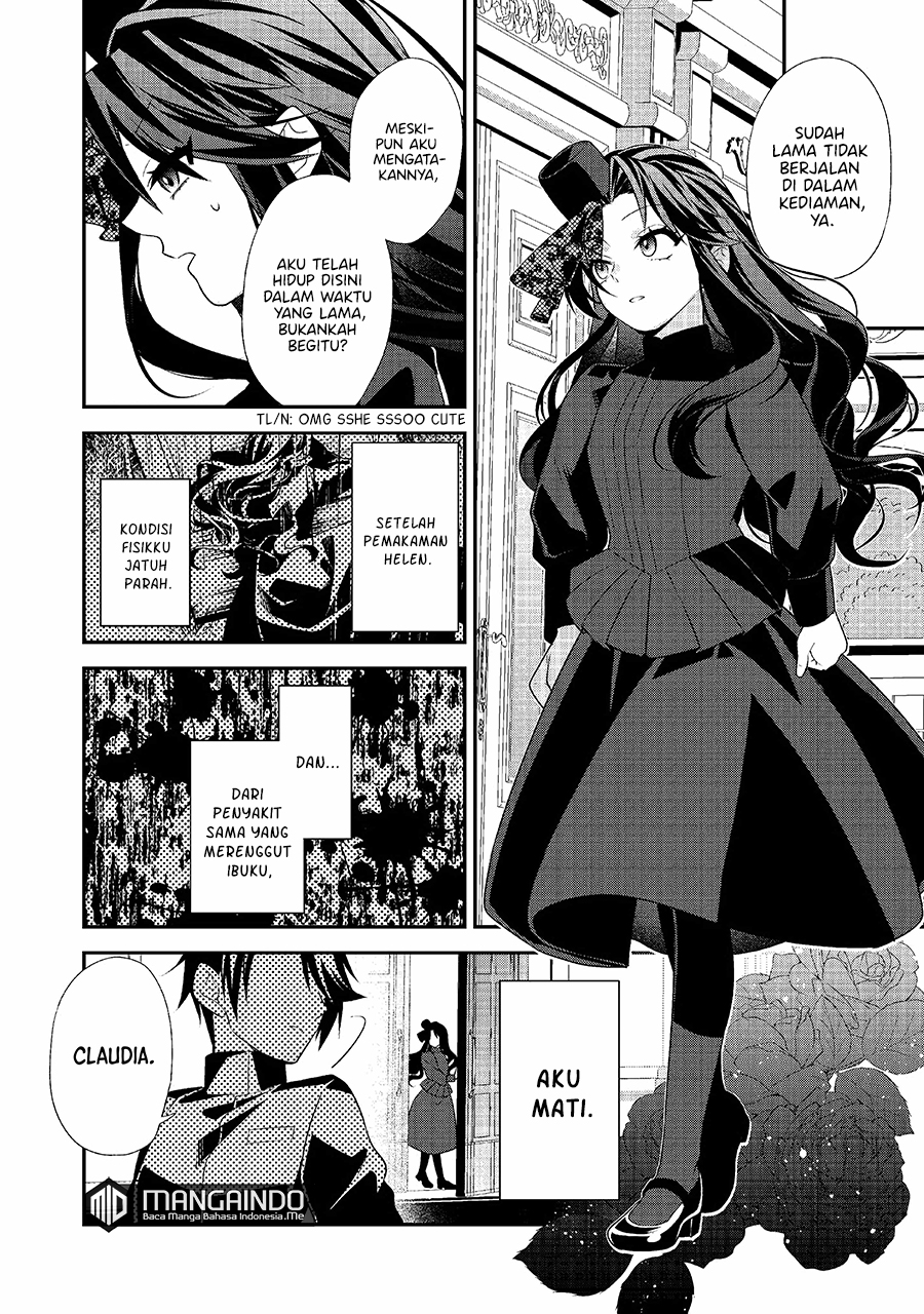Halaman 4 dari Danzai Sareta Akuyaku Reijou wa, Gyakkou Shite Kanpeki na Akujo o Mezasu @COMIC Chapter 1.2