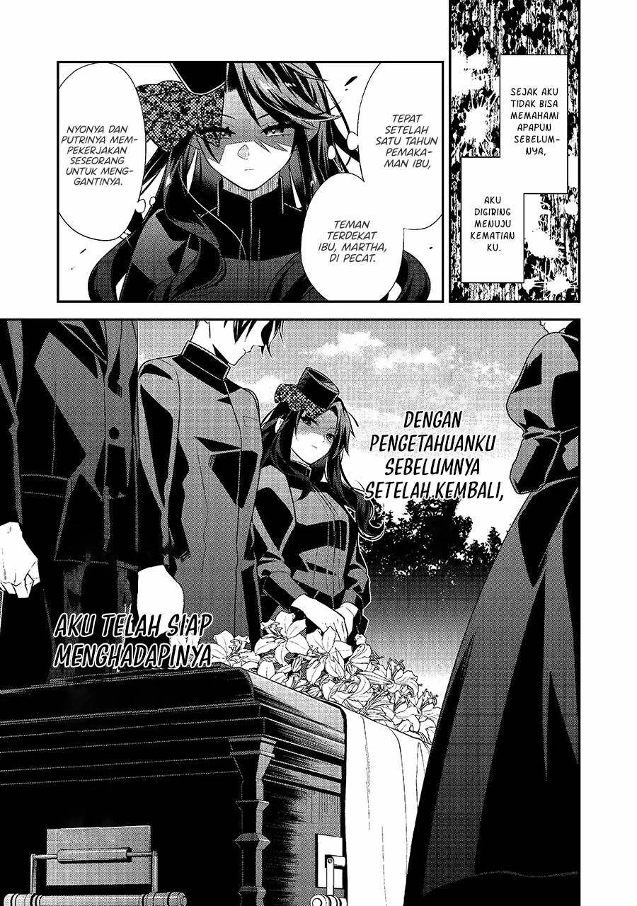 Halaman 7 dari Danzai Sareta Akuyaku Reijou wa, Gyakkou Shite Kanpeki na Akujo o Mezasu @COMIC Chapter 1.2