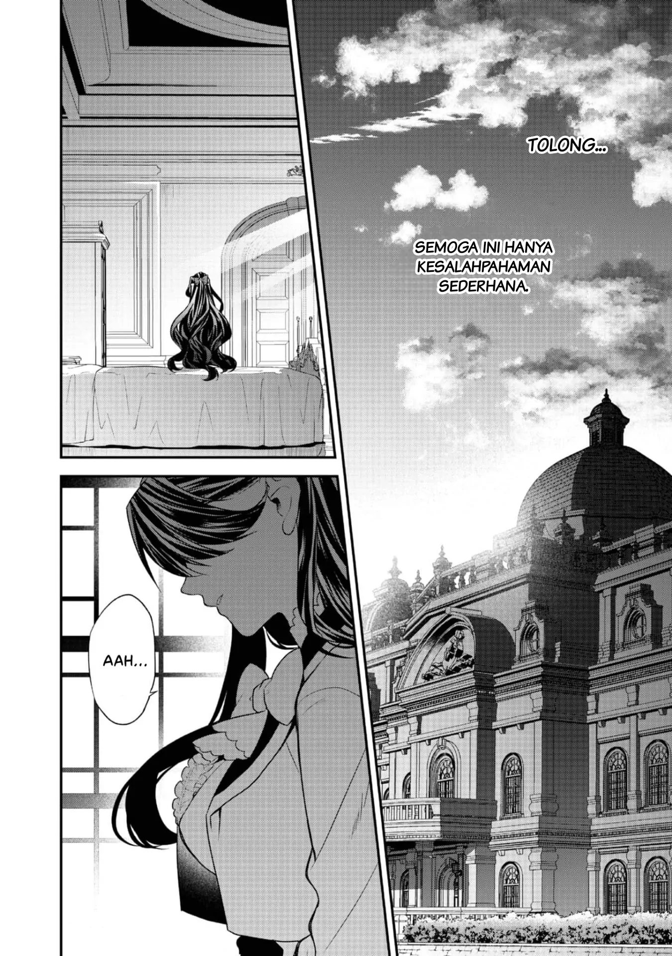 Halaman 10 dari Danzai Sareta Akuyaku Reijou wa, Gyakkou Shite Kanpeki na Akujo o Mezasu @COMIC Chapter 14