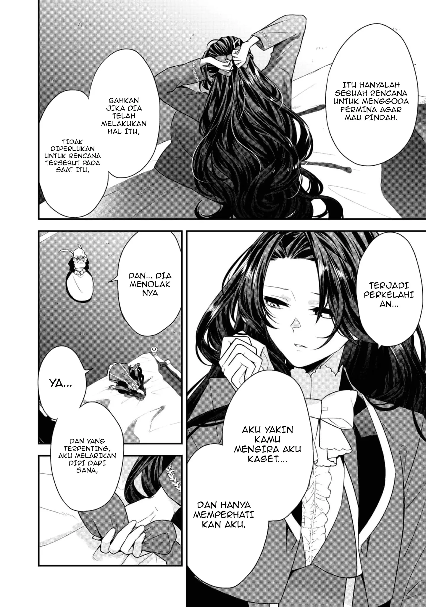Halaman 12 dari Danzai Sareta Akuyaku Reijou wa, Gyakkou Shite Kanpeki na Akujo o Mezasu @COMIC Chapter 14