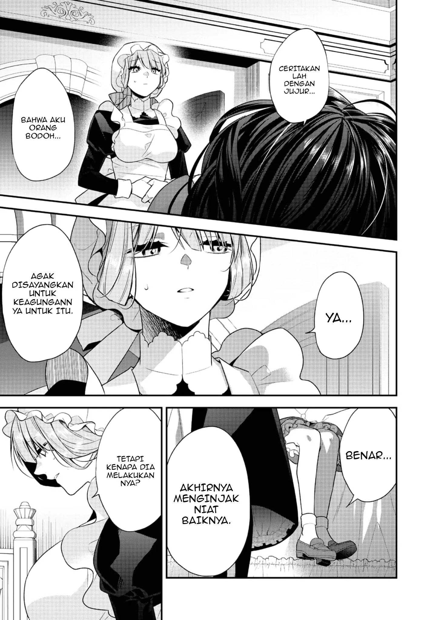 Halaman 13 dari Danzai Sareta Akuyaku Reijou wa, Gyakkou Shite Kanpeki na Akujo o Mezasu @COMIC Chapter 14