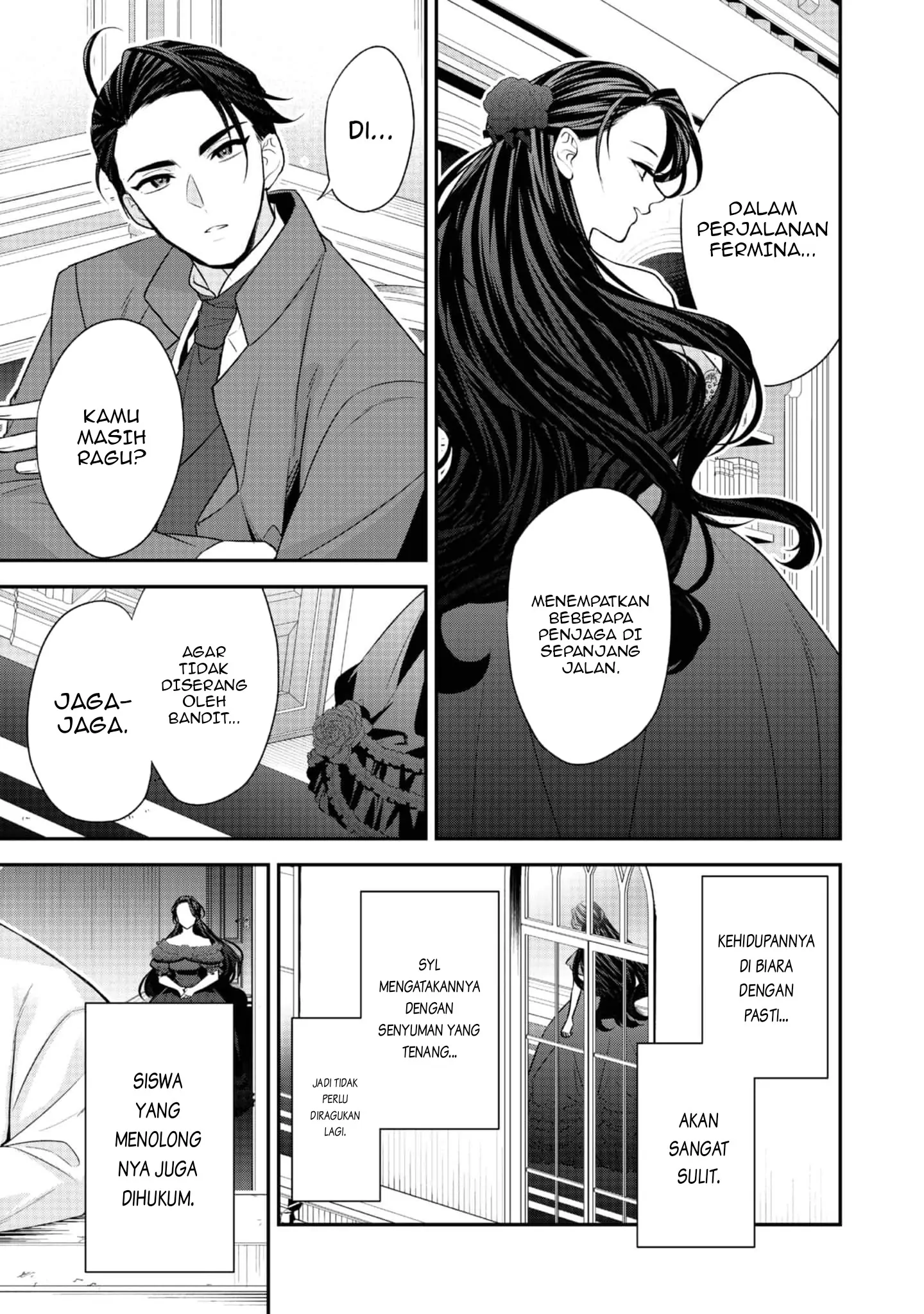 Halaman 32 dari Danzai Sareta Akuyaku Reijou wa, Gyakkou Shite Kanpeki na Akujo o Mezasu @COMIC Chapter 14