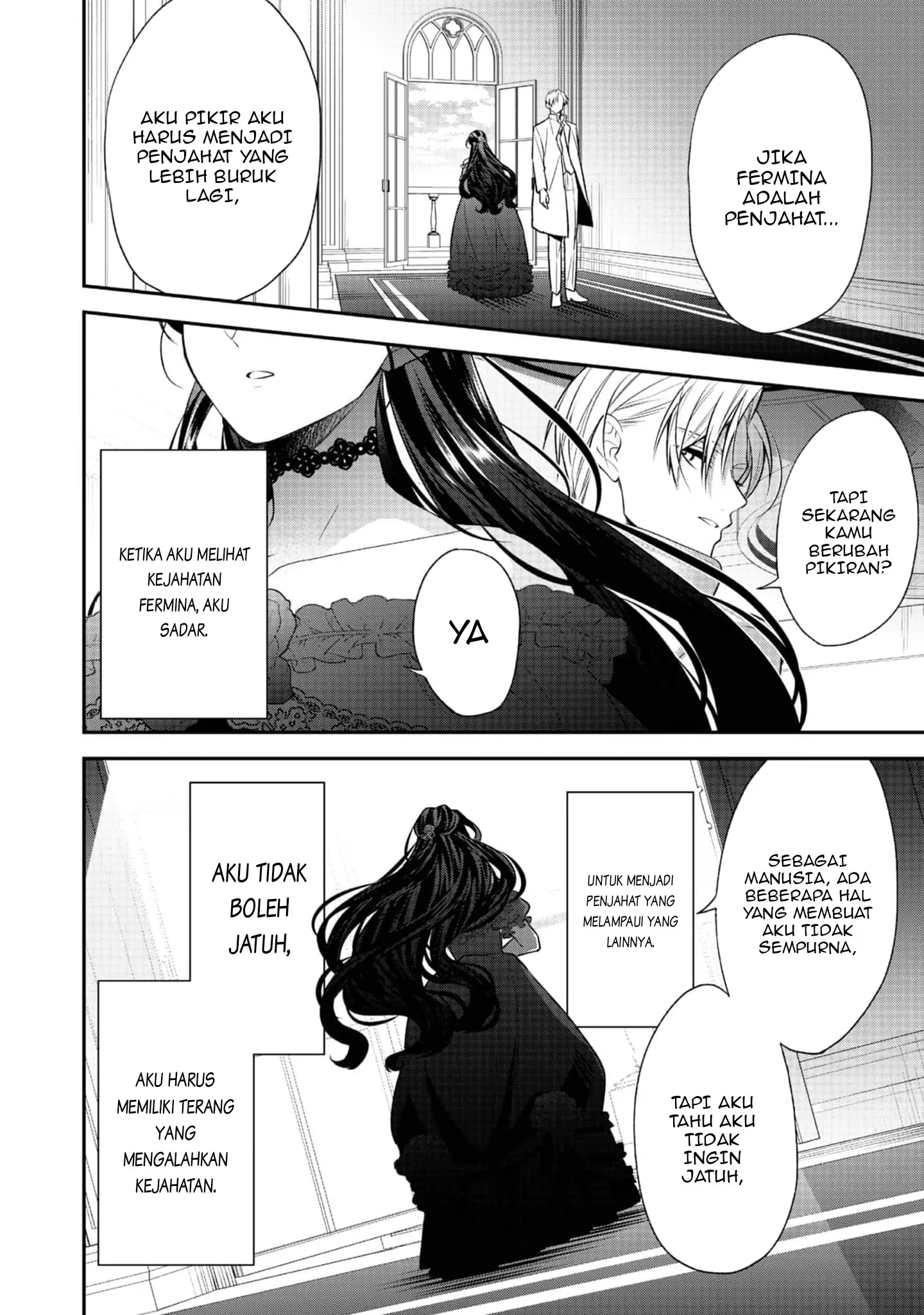 Halaman 35 dari Danzai Sareta Akuyaku Reijou wa, Gyakkou Shite Kanpeki na Akujo o Mezasu @COMIC Chapter 14