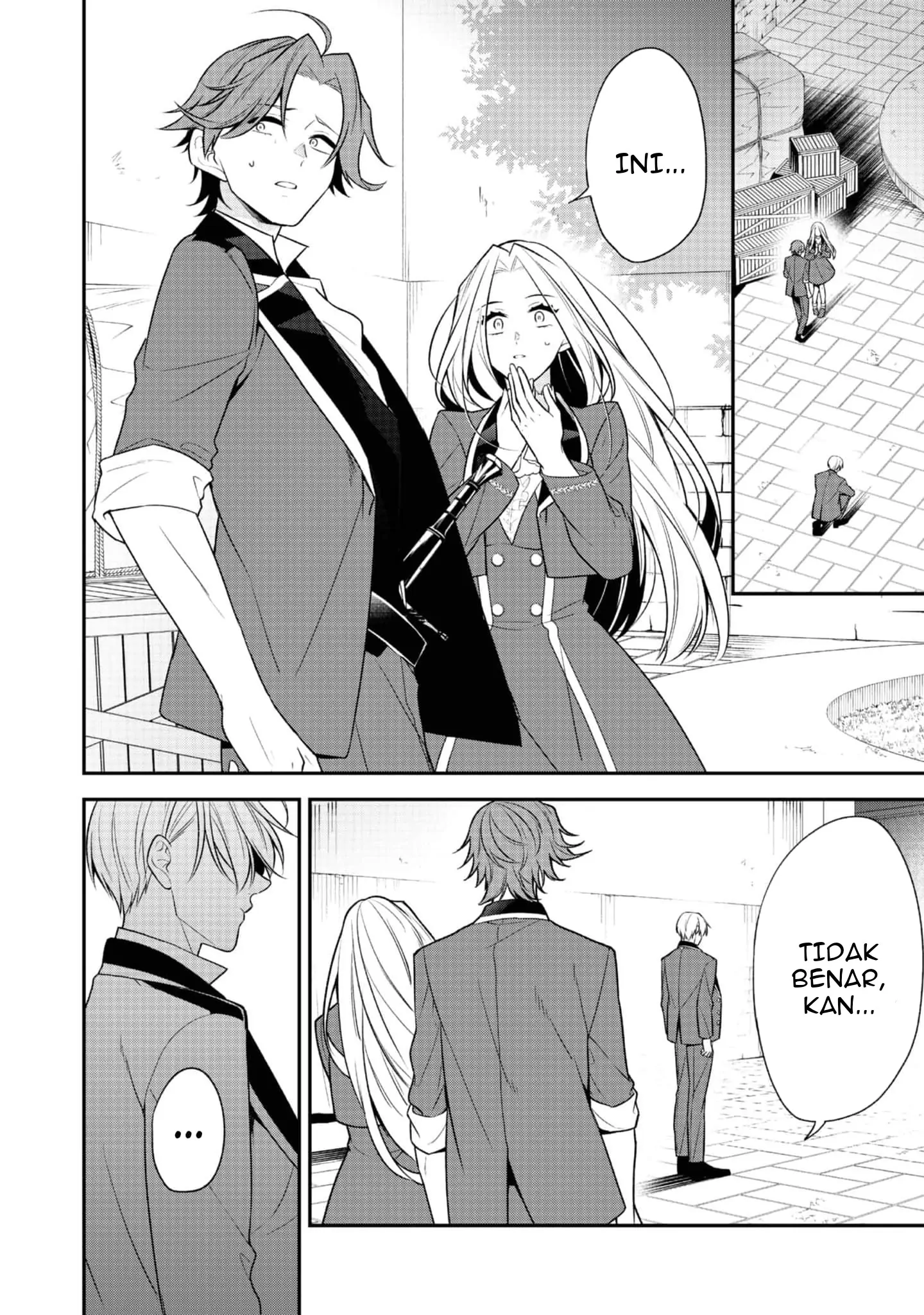 Halaman 4 dari Danzai Sareta Akuyaku Reijou wa, Gyakkou Shite Kanpeki na Akujo o Mezasu @COMIC Chapter 14