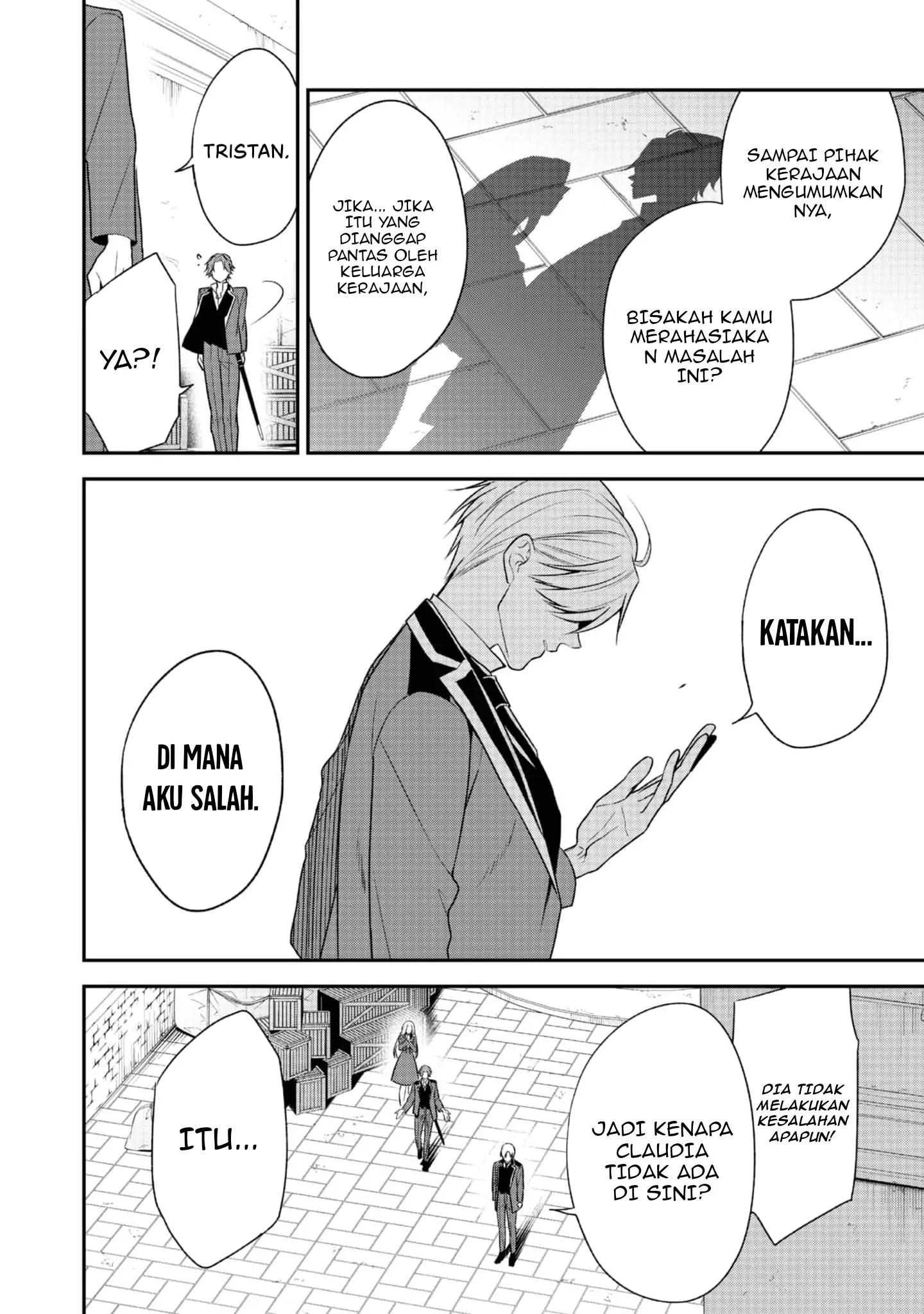 Halaman 8 dari Danzai Sareta Akuyaku Reijou wa, Gyakkou Shite Kanpeki na Akujo o Mezasu @COMIC Chapter 14