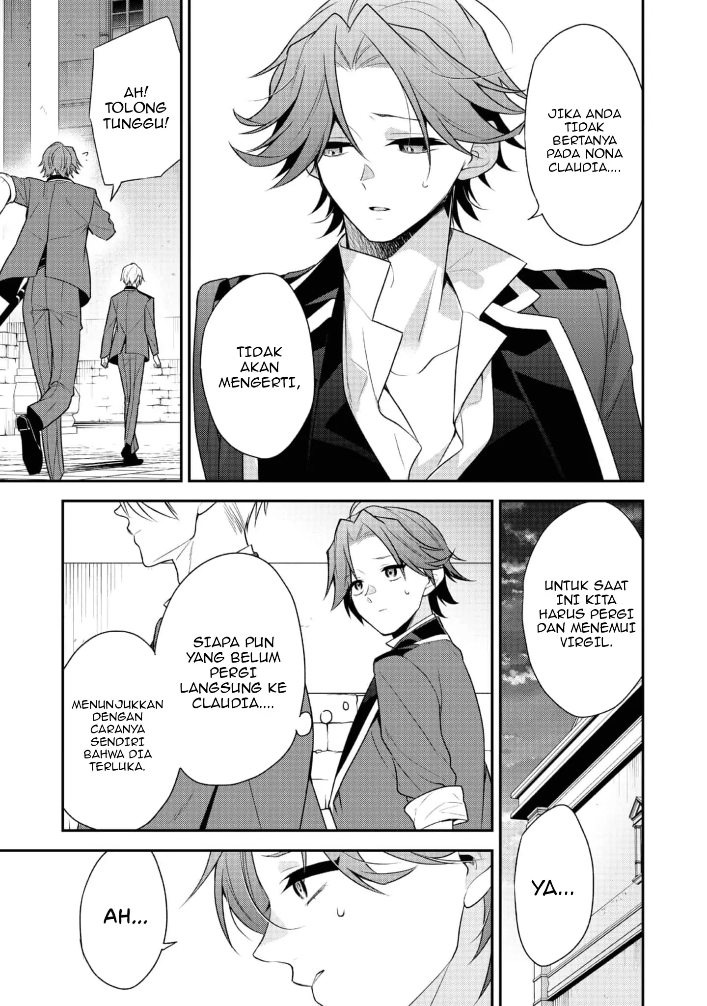 Halaman 9 dari Danzai Sareta Akuyaku Reijou wa, Gyakkou Shite Kanpeki na Akujo o Mezasu @COMIC Chapter 14