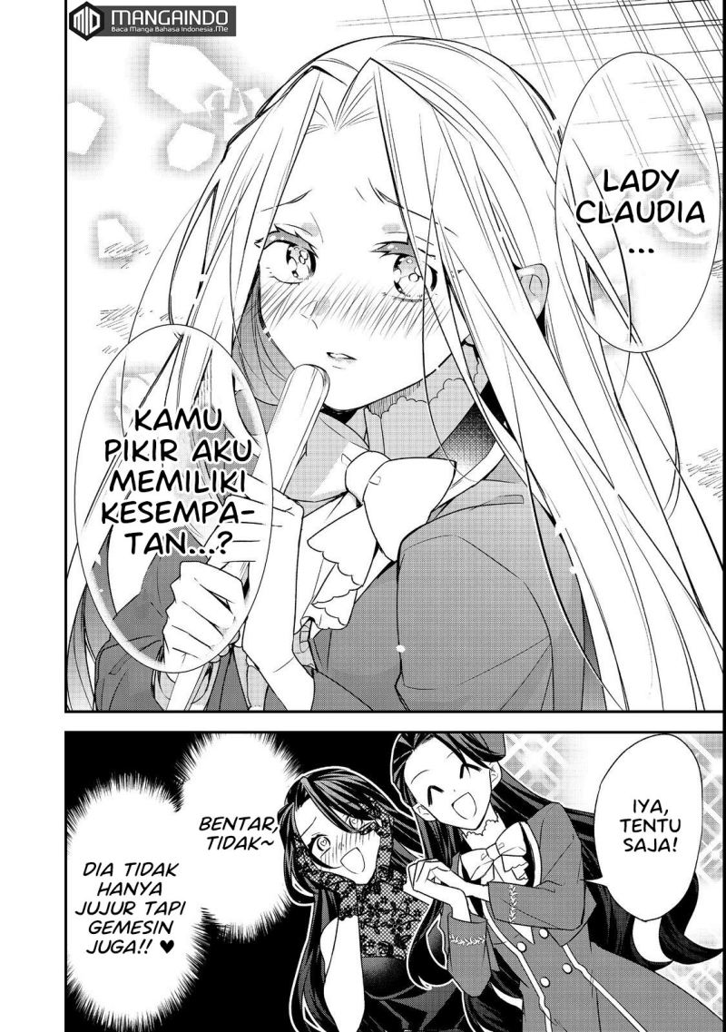 Halaman 19 dari Danzai Sareta Akuyaku Reijou wa, Gyakkou Shite Kanpeki na Akujo o Mezasu @COMIC Chapter 8