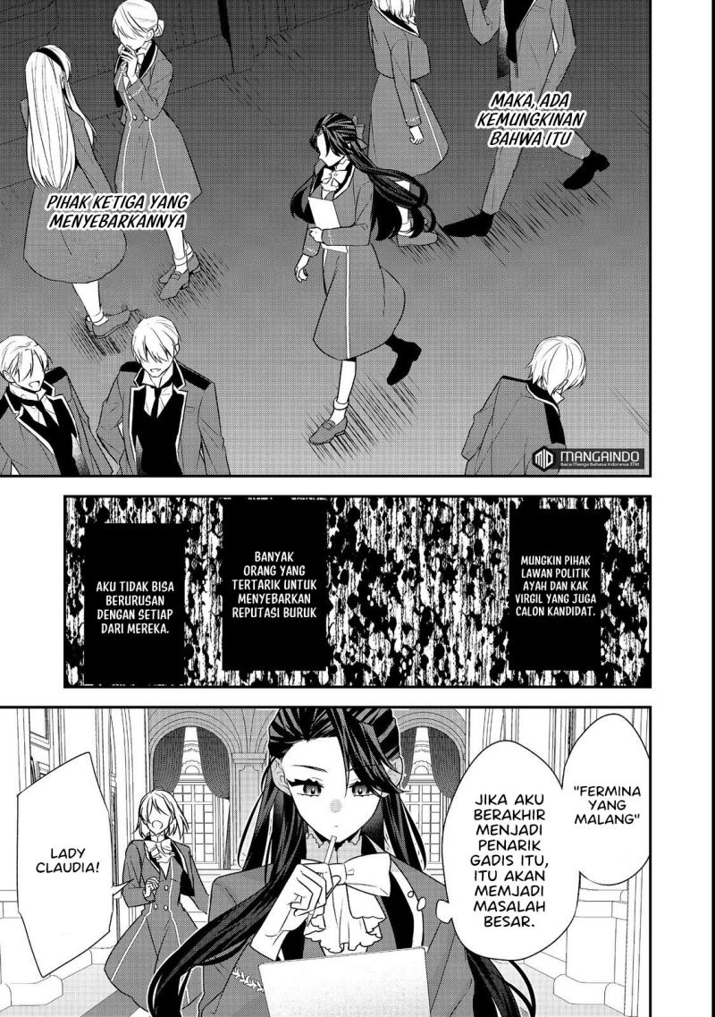 Halaman 26 dari Danzai Sareta Akuyaku Reijou wa, Gyakkou Shite Kanpeki na Akujo o Mezasu @COMIC Chapter 8