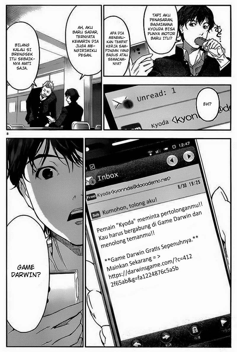 Halaman 12 dari Darwins Game Chapter 1