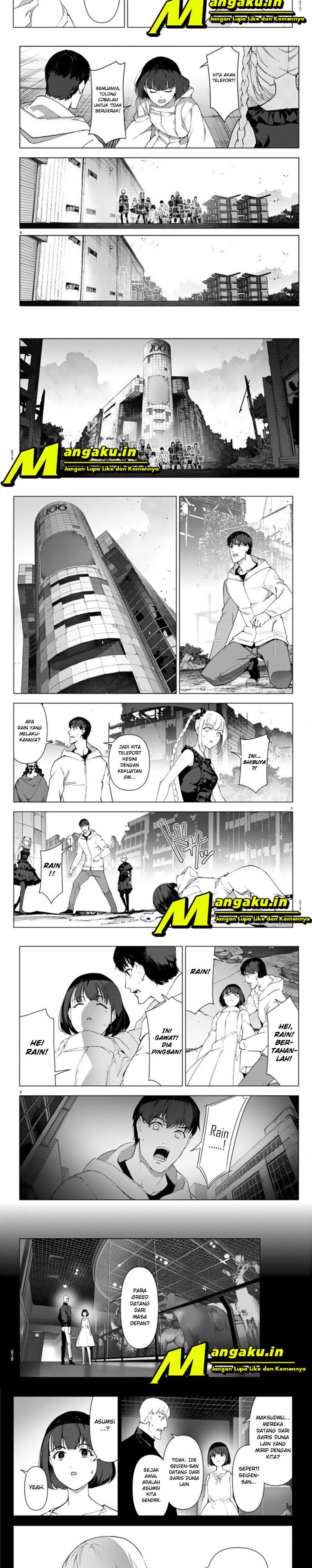Halaman 2 dari Darwins Game Chapter 105.1