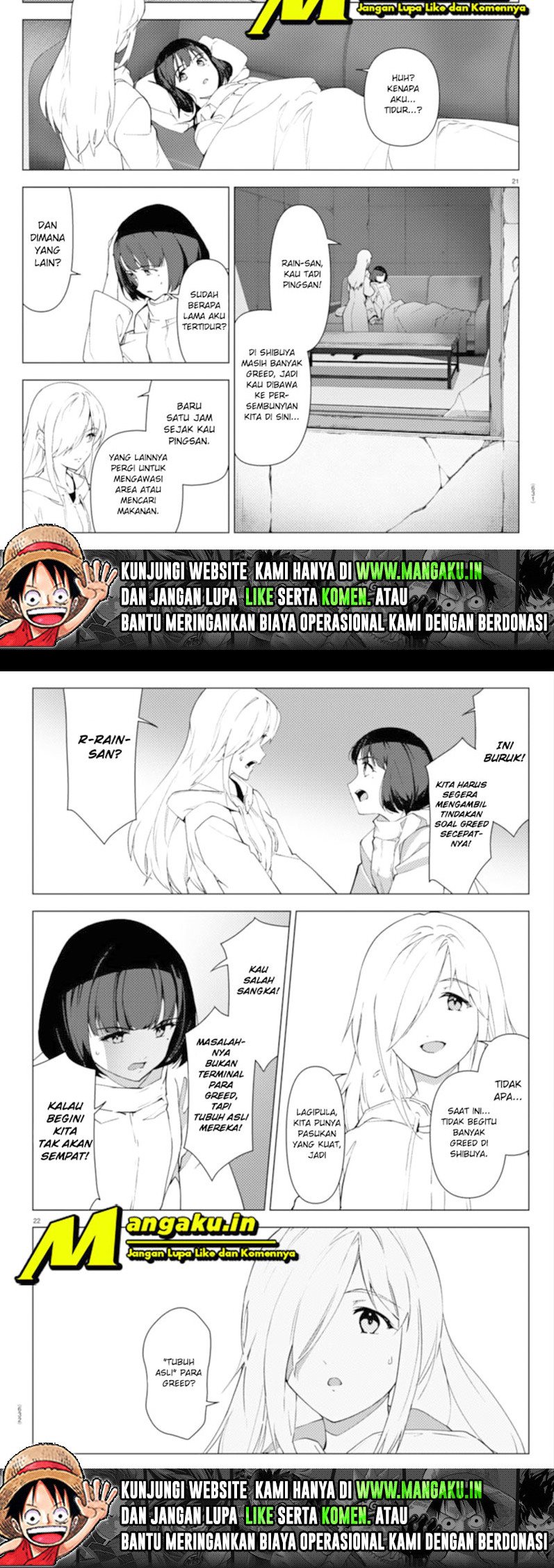 Halaman 7 dari Darwins Game Chapter 105.1