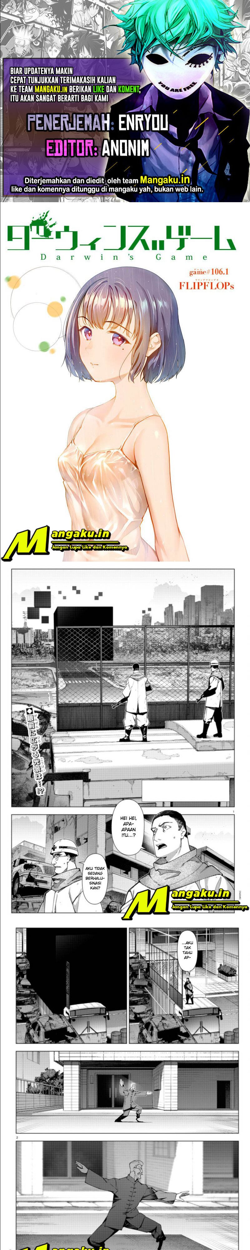 Halaman 1 dari Darwins Game Chapter 106.1