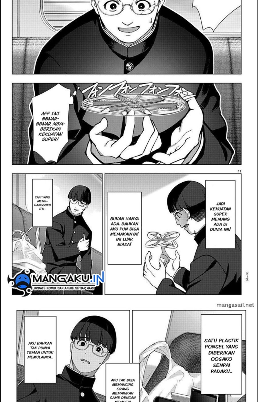 Halaman 12 dari Darwins Game Chapter 111.1