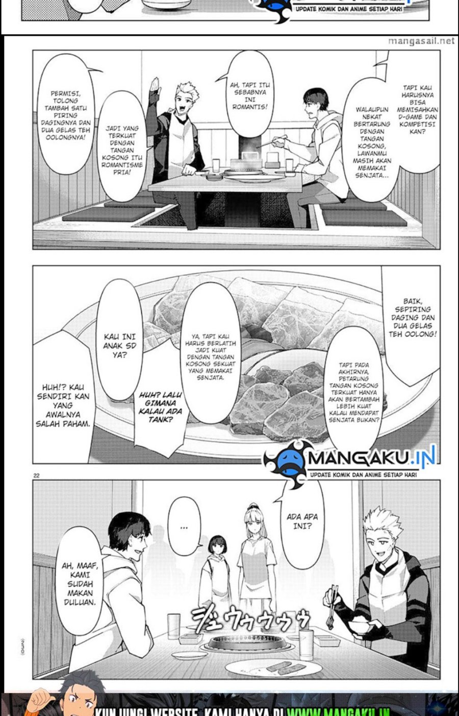 Halaman 22 dari Darwins Game Chapter 111.1