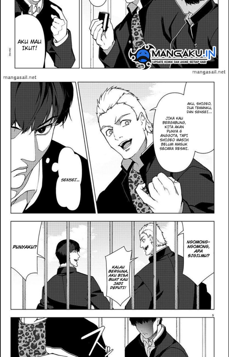 Halaman 6 dari Darwins Game Chapter 111.1