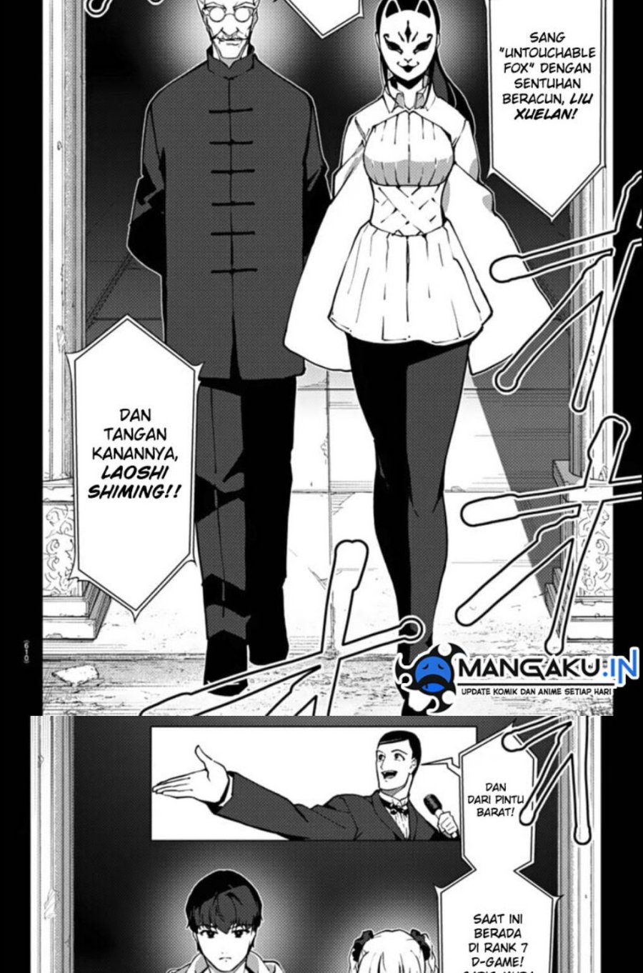 Halaman 16 dari Darwins Game Chapter 112.1