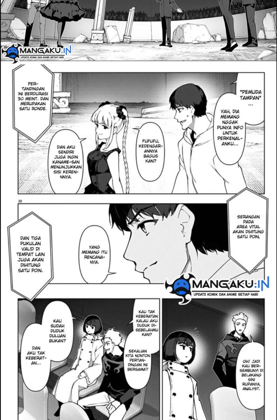 Halaman 18 dari Darwins Game Chapter 112.1