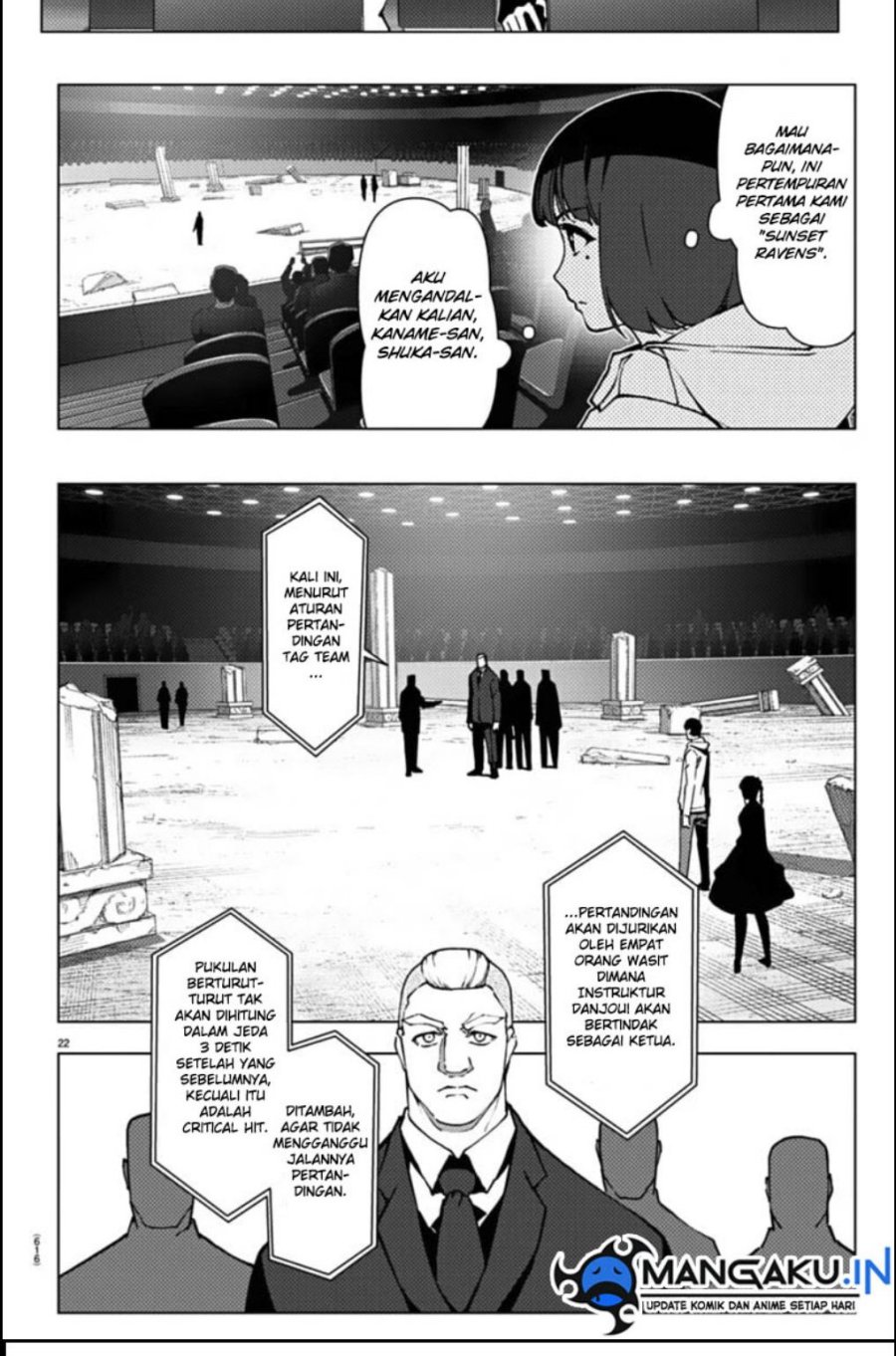 Halaman 20 dari Darwins Game Chapter 112.1