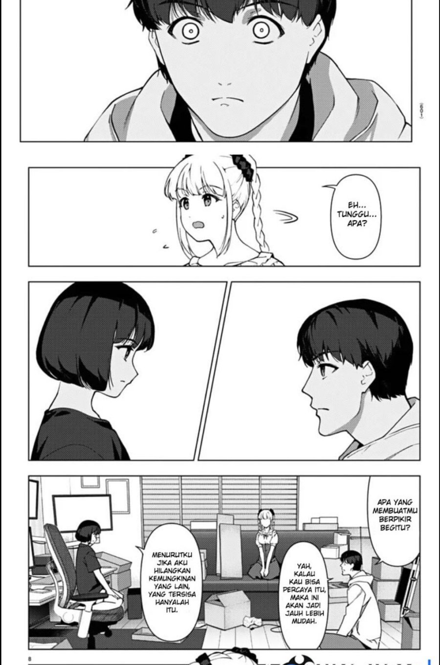 Halaman 8 dari Darwins Game Chapter 112.1
