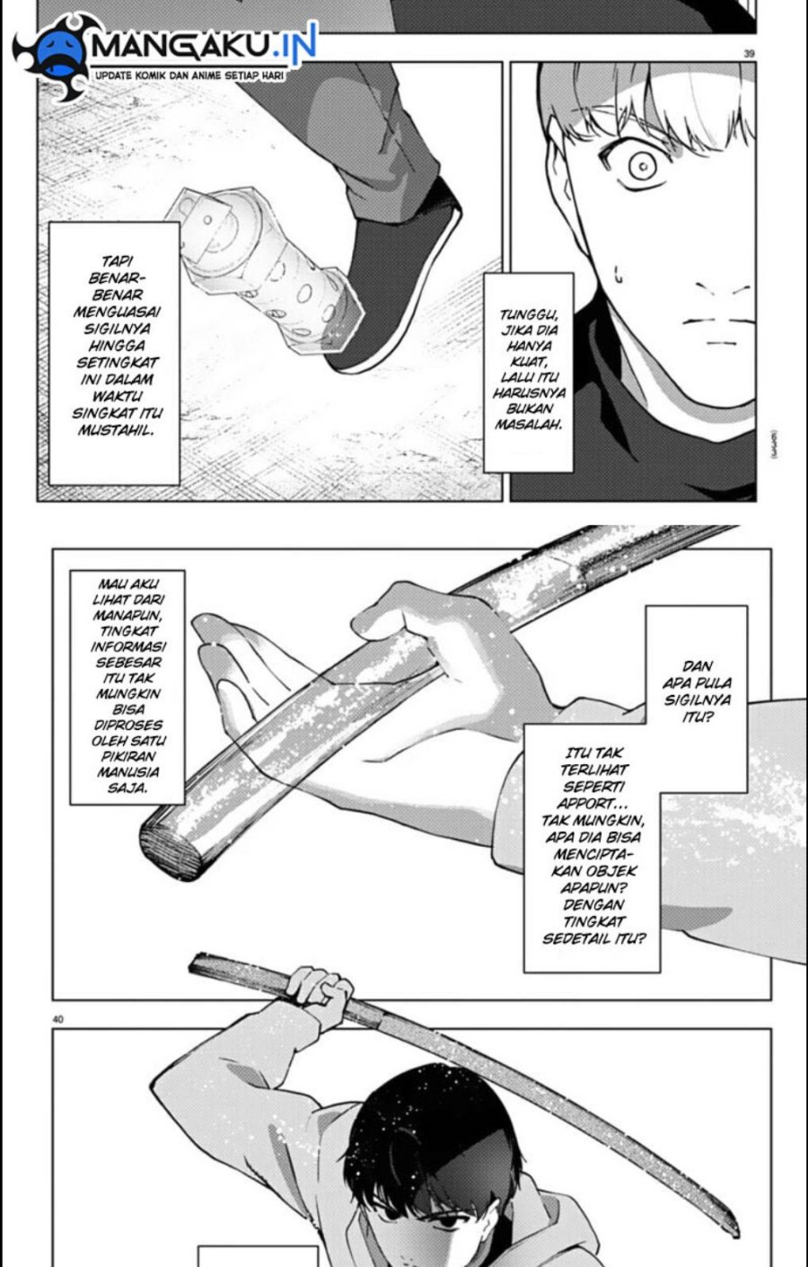 Halaman 15 dari Darwins Game Chapter 112.2