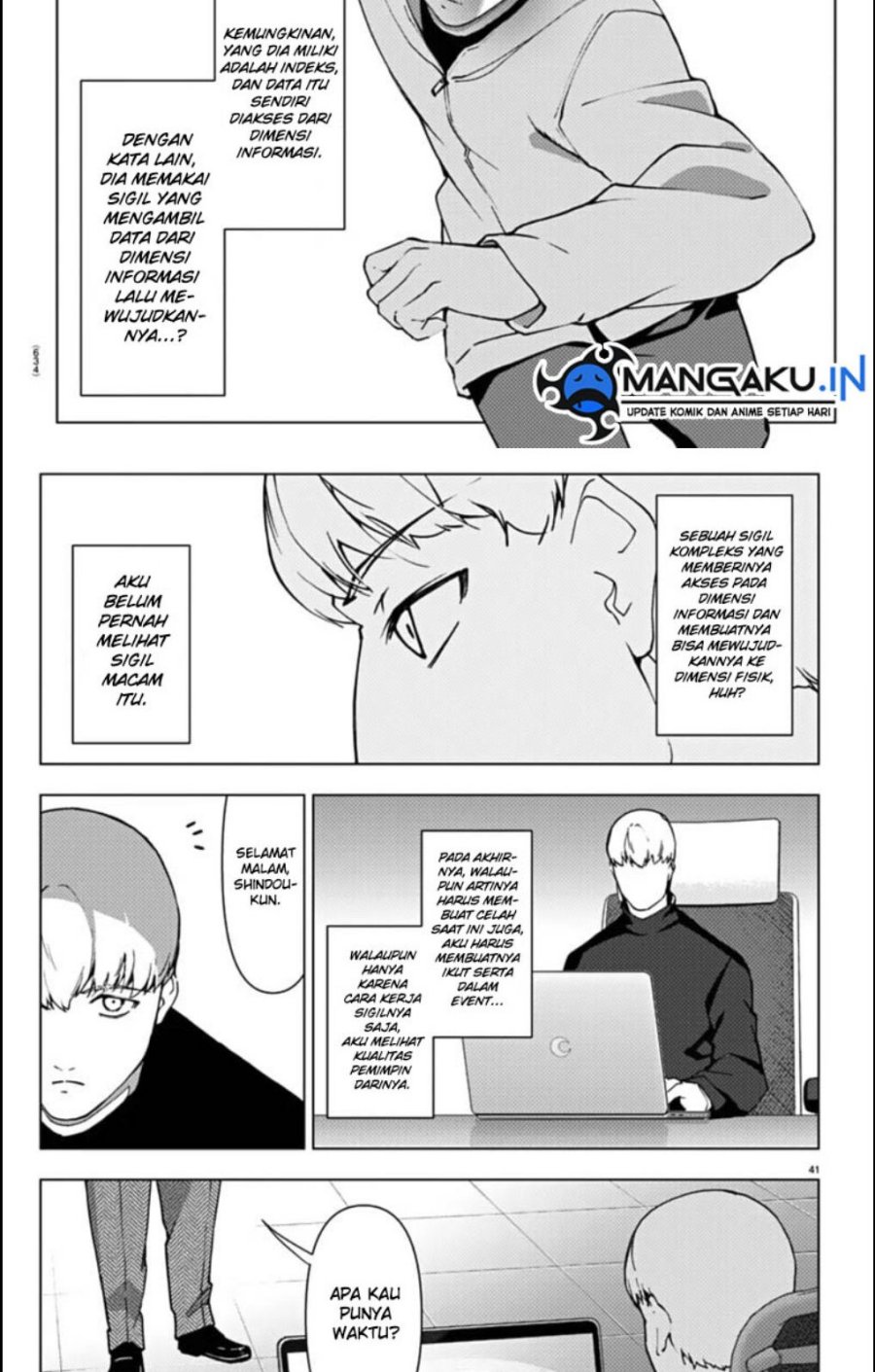 Halaman 16 dari Darwins Game Chapter 112.2