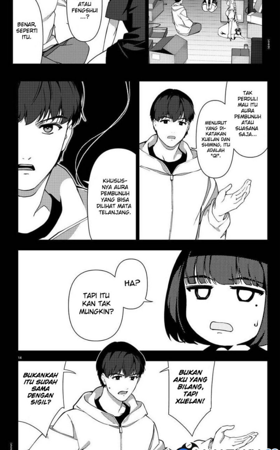 Halaman 13 dari Darwins Game Chapter 113