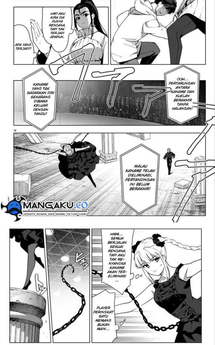 Halaman 17 dari Darwins Game Chapter 113