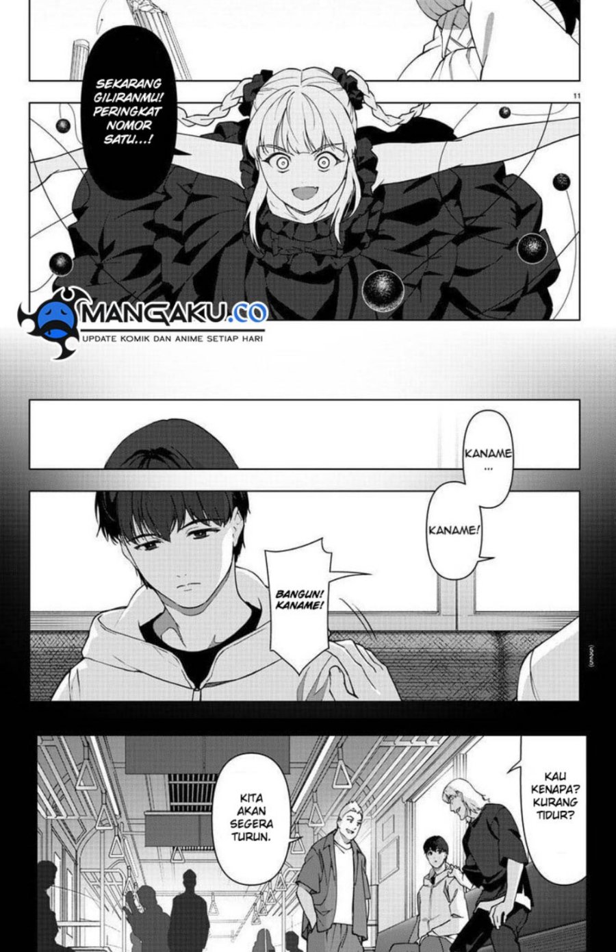 Halaman 11 dari Darwins Game Chapter 114.1