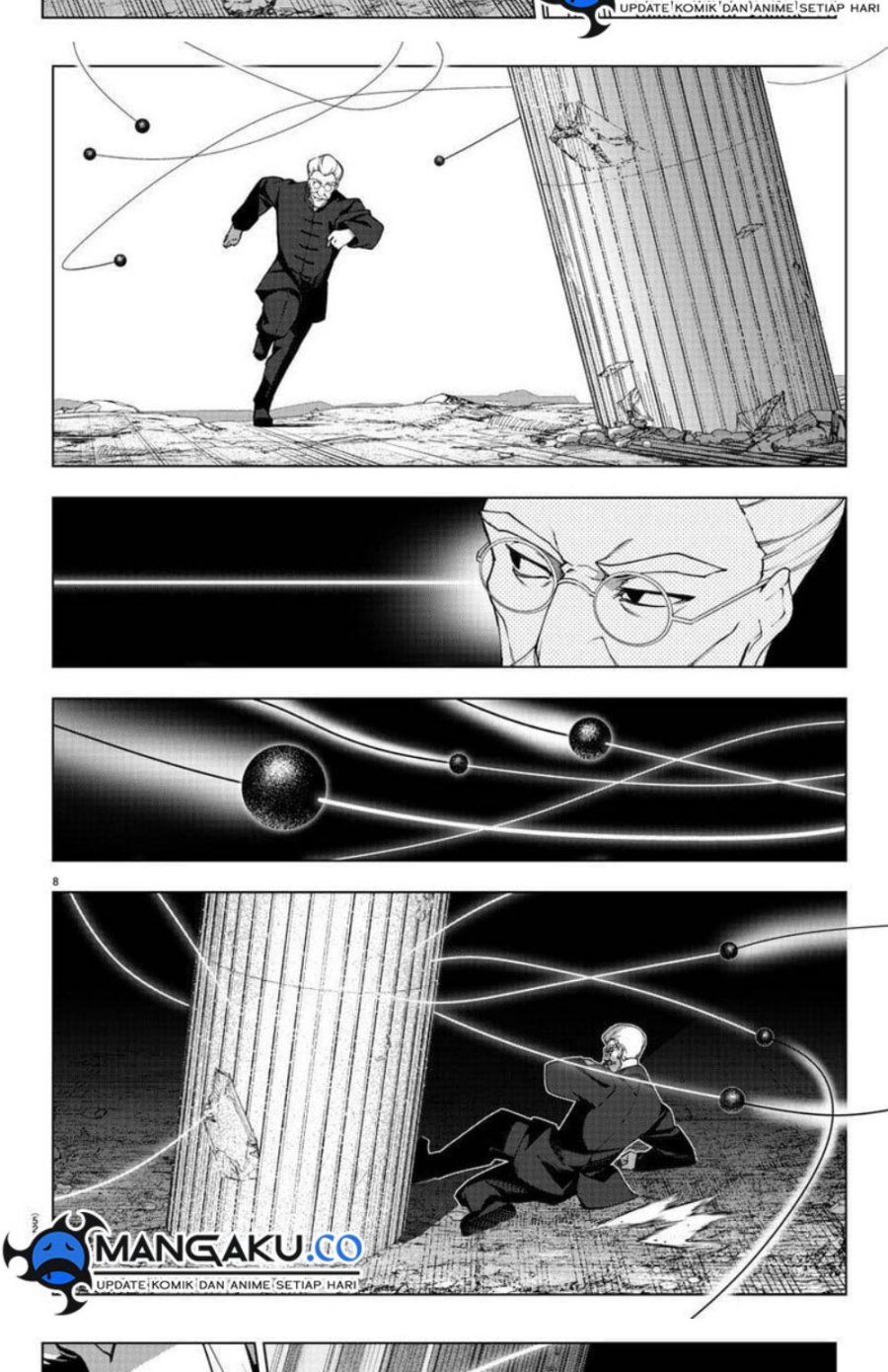 Halaman 8 dari Darwins Game Chapter 114
